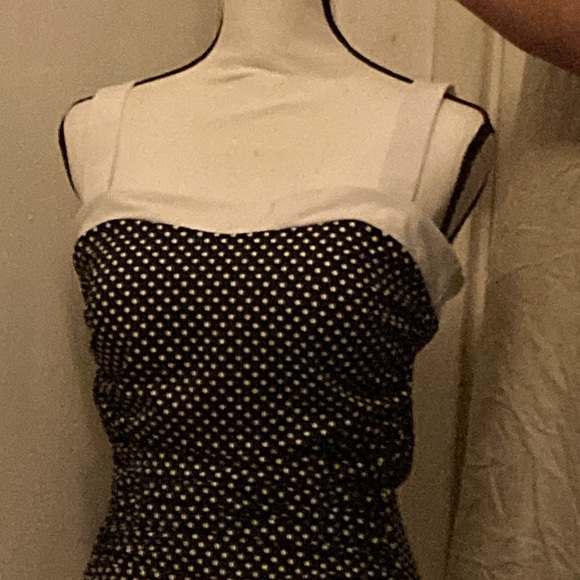 NWT never wore black polka-dot swimsuit - Picture 1 of 8